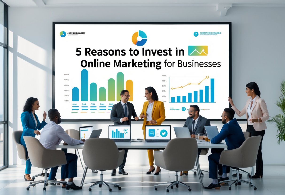 Fem grunde til at investere i online markedsføring for små virksomheder