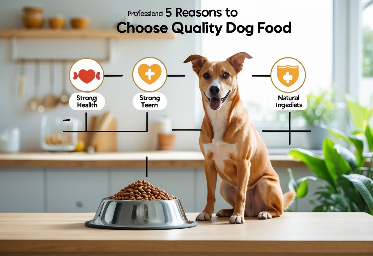 5 reasons to choose quality food for your dog