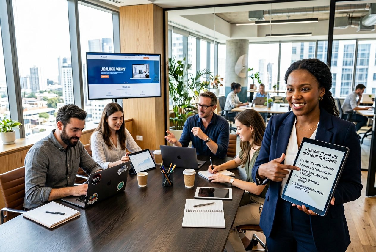 5 grunde til at gøre dig umage med at finde det bedste lokale webbureau